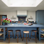 Designer: Chantal Lamberto | Photographer: Paul Dyer | Materials: Soapstone 3CM Black Honed Slab