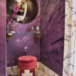 Designer: Holly A Kopman Interior Design | Photographer: Christopher Stark | Material: Calacatta Viola Marble Honed Slab