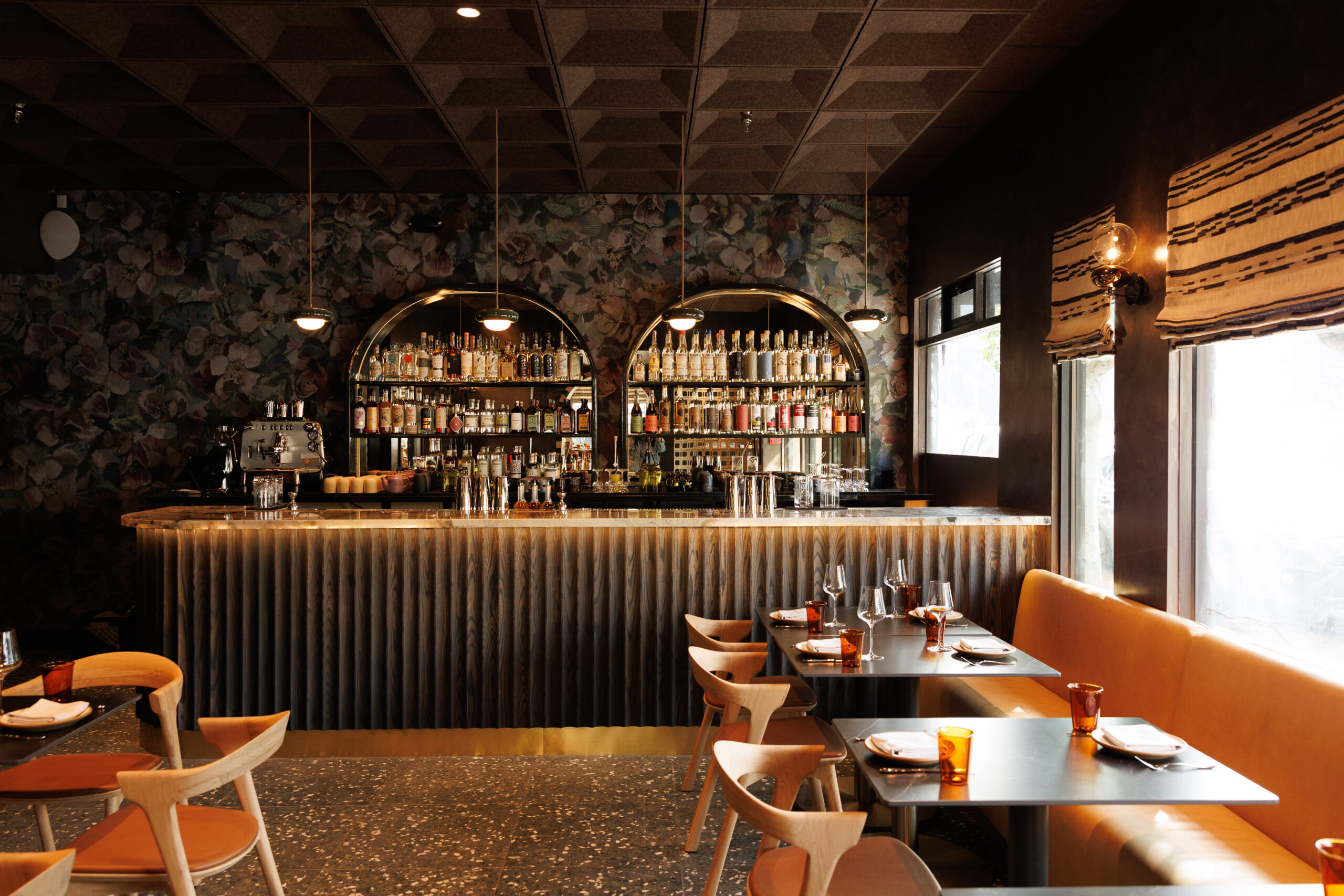 Maria Isabel San Francisco | Designer: Jak W Designs | Materials: Patagonia (bar), Absolute Black (back bar)