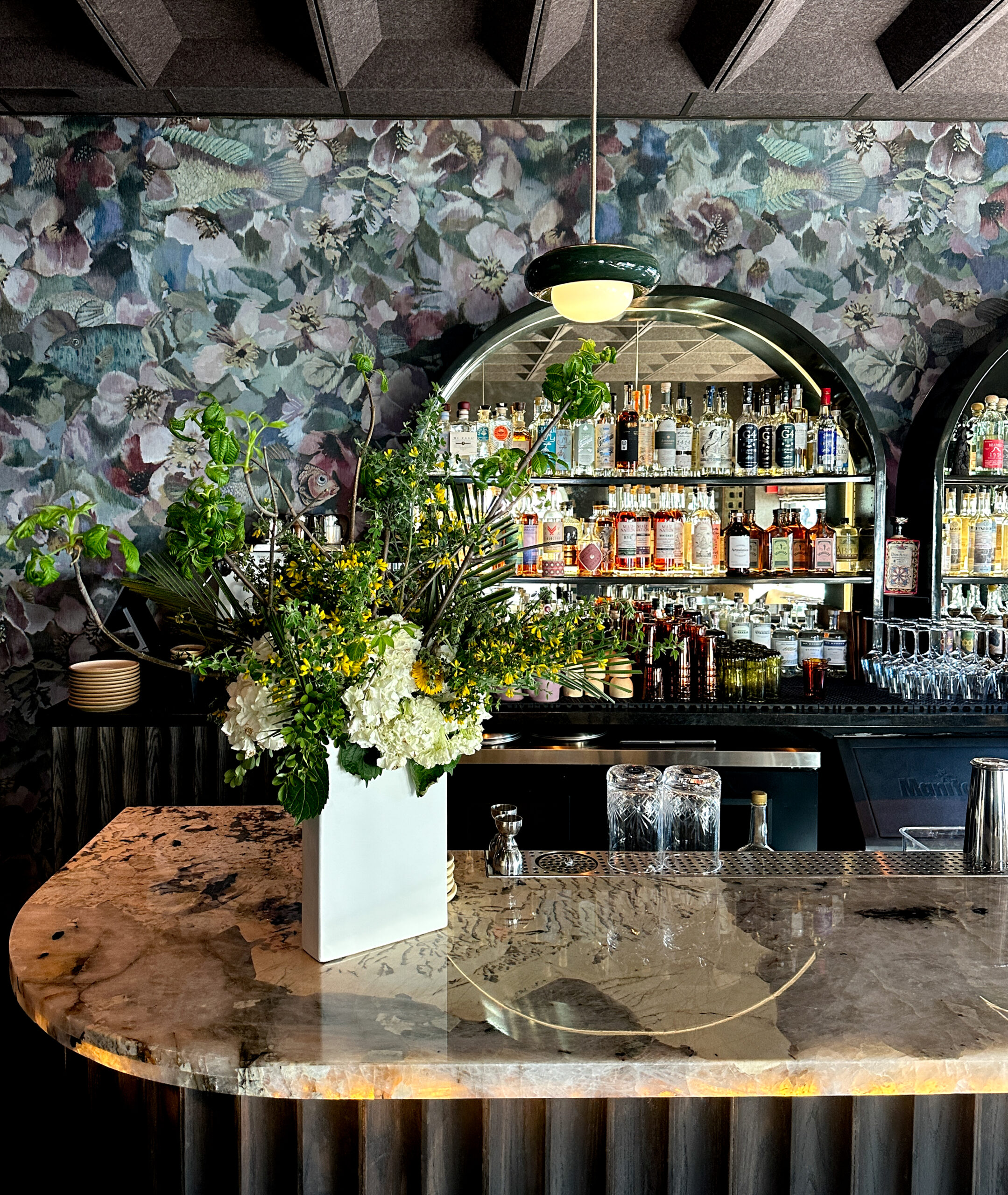 Maria Isabel San Francisco | Designer: Jak W Designs | Materials: Patagonia (bar), Absolute Black (back bar)