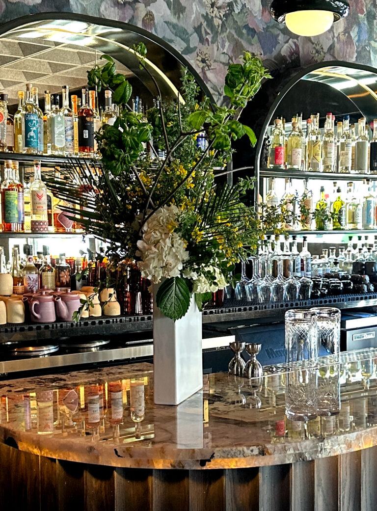 Maria Isabel San Francisco | Designer: Jak W Designs | Materials: Patagonia (bar), Absolute Black (back bar)