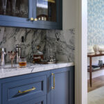 Designer: Matador Studio | Photographer: John Merkl | Contractor: D.R.S. Stairs and Construction | Material: Breccia Capraia Marble