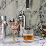 Designer: Matador Studio | Photographer: John Merkl | Contractor: D.R.S. Stairs and Construction | Material: Breccia Capraia Marble