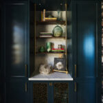 Designer: Rococo & Taupe | Photographer: Arthur Alvarez | Material: Statuarietto Honed Marble Slab