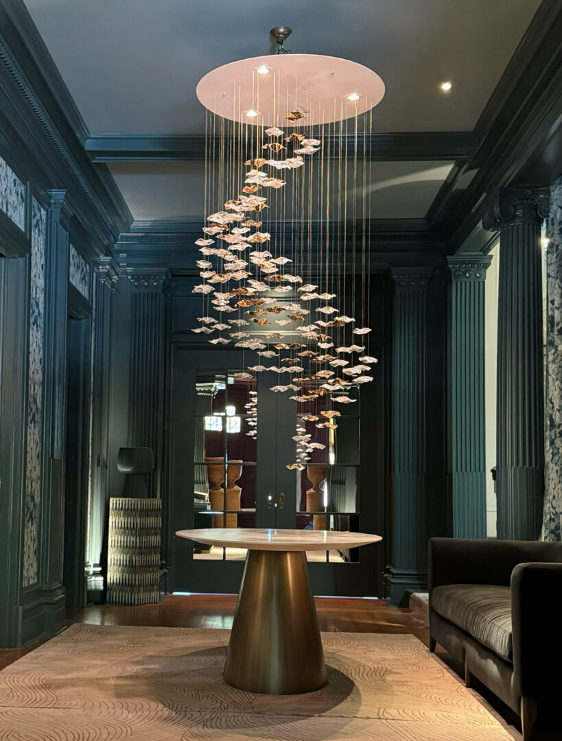 Designer: Lauren Berry | Photographer: Arthur Alvarez | Material: Tappeti Green Blend Mosaic Slab