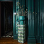 Designer: Lauren Berry | Photographer: Arthur Alvarez | Material: Tappeti Green Blend Mosaic Slab