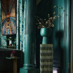 Designer: Lauren Berry | Photographer: Arthur Alvarez | Material: Tappeti Green Blend Mosaic Slab