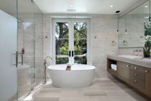 Designer: Lamb Partners | Materials: Acero, Calacatta Oro Honed