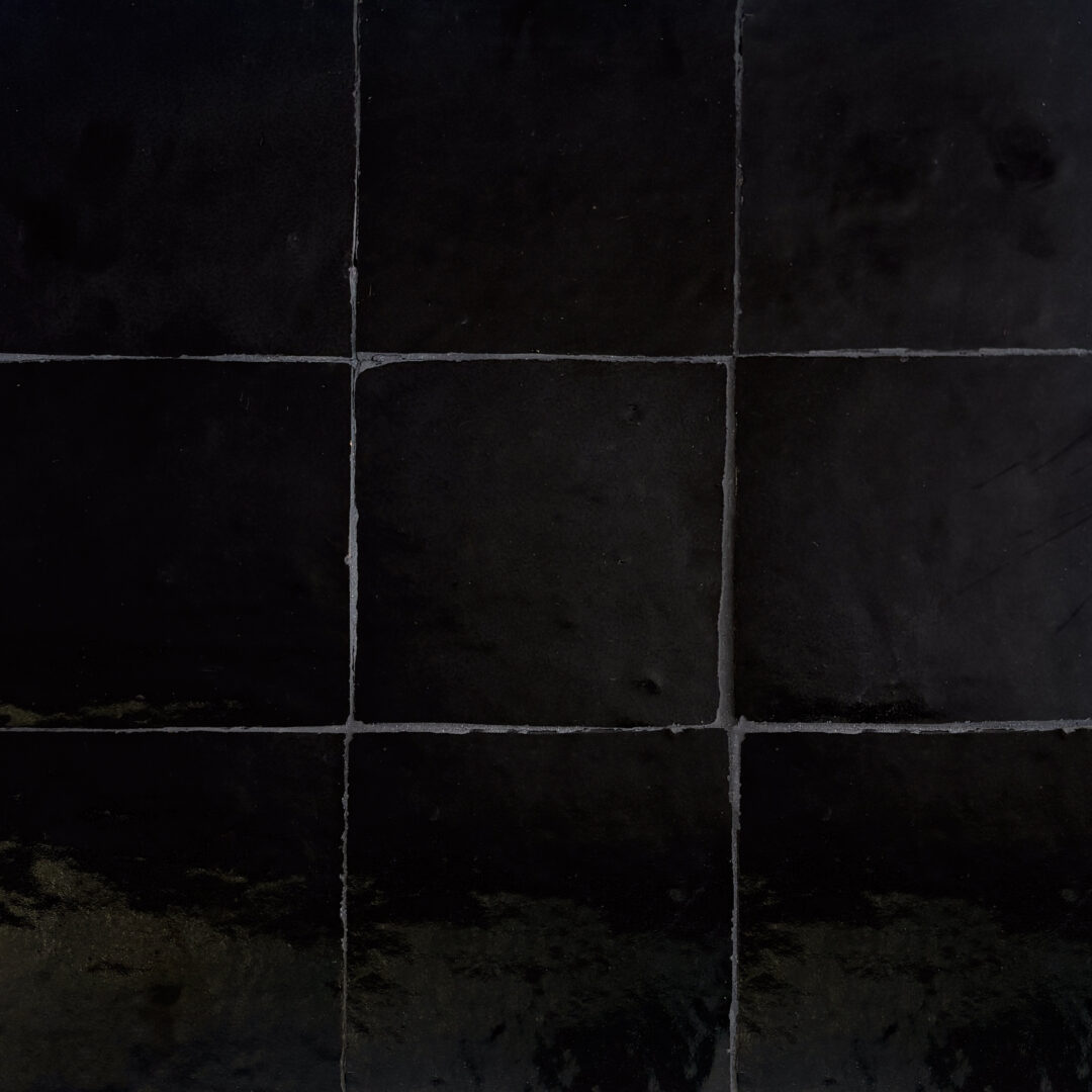 Obsidian Black Zellige Tile