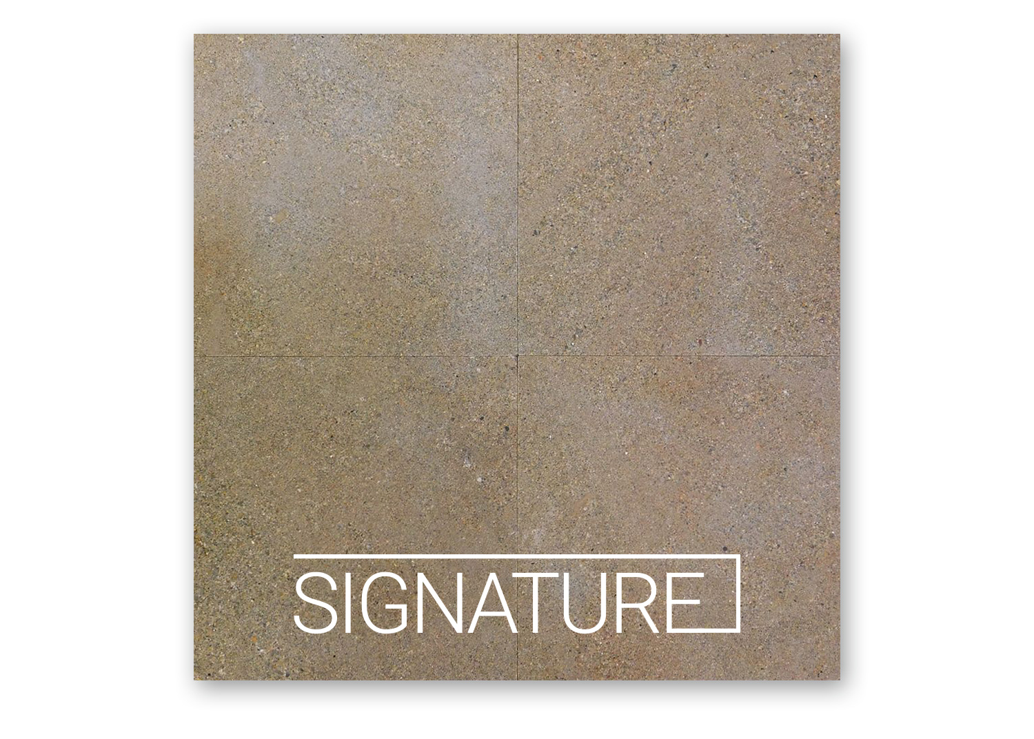 Ocre Brushed Signature