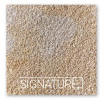Ocre Bush Hammered Signature