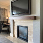 Pebble Beach Fairway One | HBA | Roman Linear Travertine Slab
