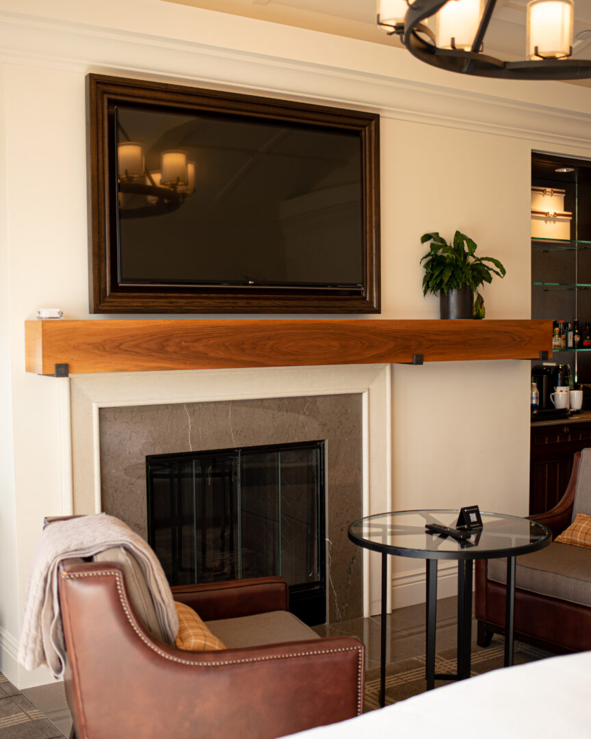 Pebble Beach Fairway One | HBA | Marone Fireplace Slab