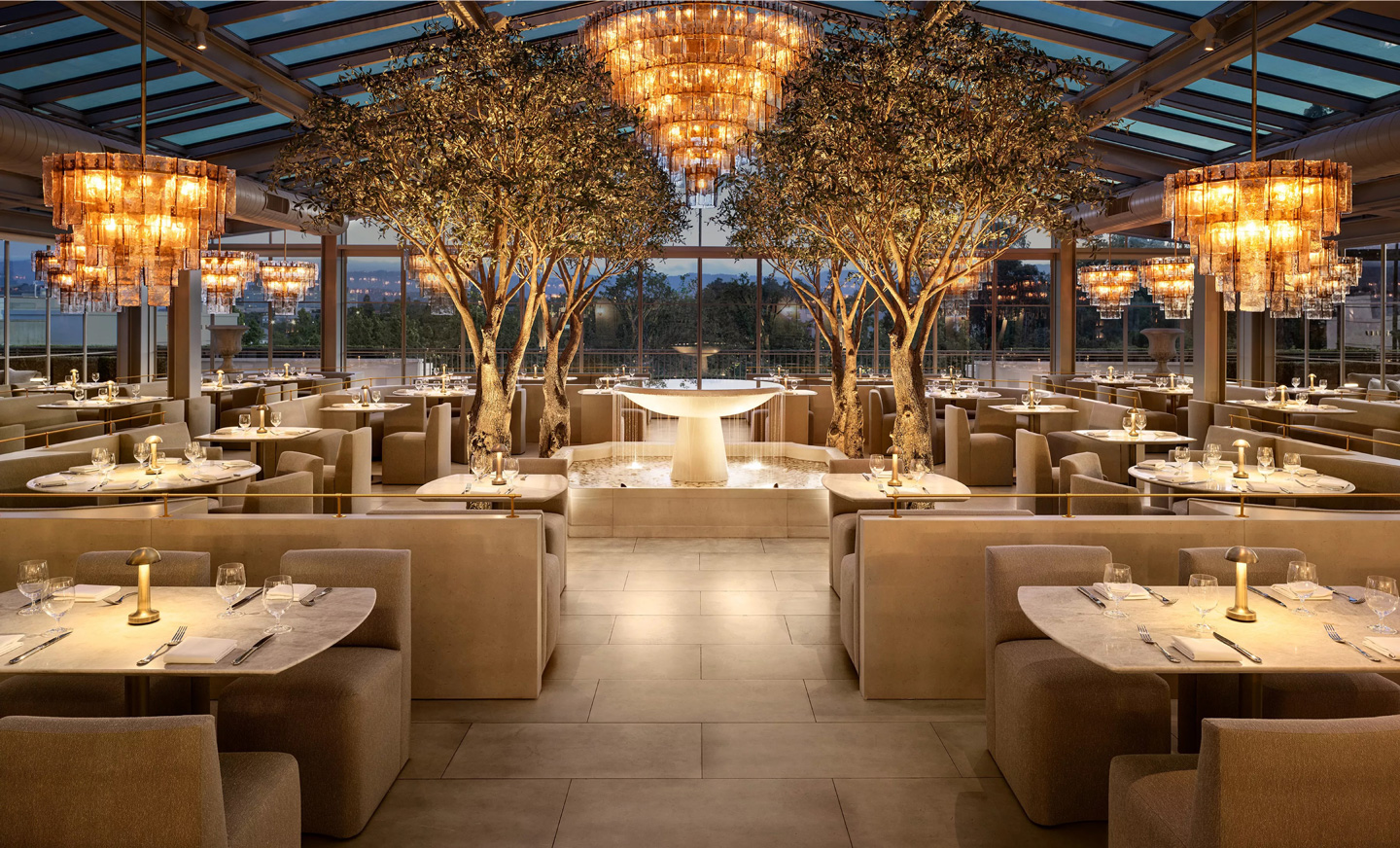 RH Palo Alto Restaurant Slab