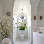 Designer: Marsh & Clark | Photographer: Paul Dyer | Materials: Dana Mosaic, Silk Tavella Pergamena & Calacatta Namibia Slab