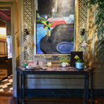 Designer: Tucker & Marks | Photographer: Roger Davies | Material: Amethyst Precioustone Slab Slab
