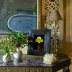 Designer: Tucker & Marks | Photographer: Roger Davies | Material: Amethyst Precioustone Slab Slab