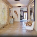 Designer: Jon de la Cruz | Photographer: John Merkl | Materials: Corton Beige Honed & Linen Limestone