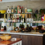 Designer: John Anderson | Photographer: Arthur Alvarez | Materials: Arabescato Bianco Brushed Marble Slab