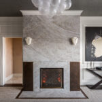 Designer: Lauren Berry | Photographer: Christopher Stark | Materials: Taj Mahal Leathered Quartzite Slab