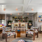 Designer: John Anderson | Photographer: Christopher Stark | Materials: Arabescato Bianco Brushed Marble Slab