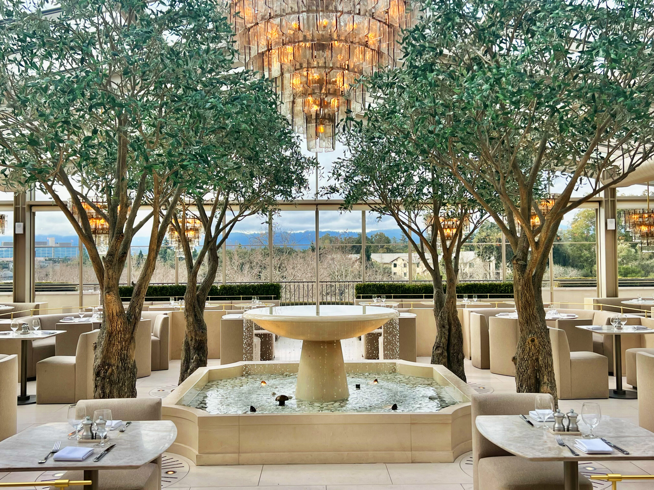 Architect & Designer: NORR | Material: Biancone Limestone 