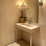 Architect & Designer: NORR | Material: Biancone Limestone Slab