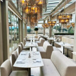 Architect & Designer: NORR | Material: Biancone Limestone Slab