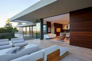 Architect: Swatt + Partners | Builder: Lencioni Construction | Mason: Trotter Masonry | Designer: Isolina Mallon Interiors | Photographer: Abraham & Paulin Photography | Material: Roman Linear