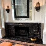 Designer: ABD Studio • Architect: Ken Linsteadt Architects • Builder: Upscale Construction • Material: Portoro Slab