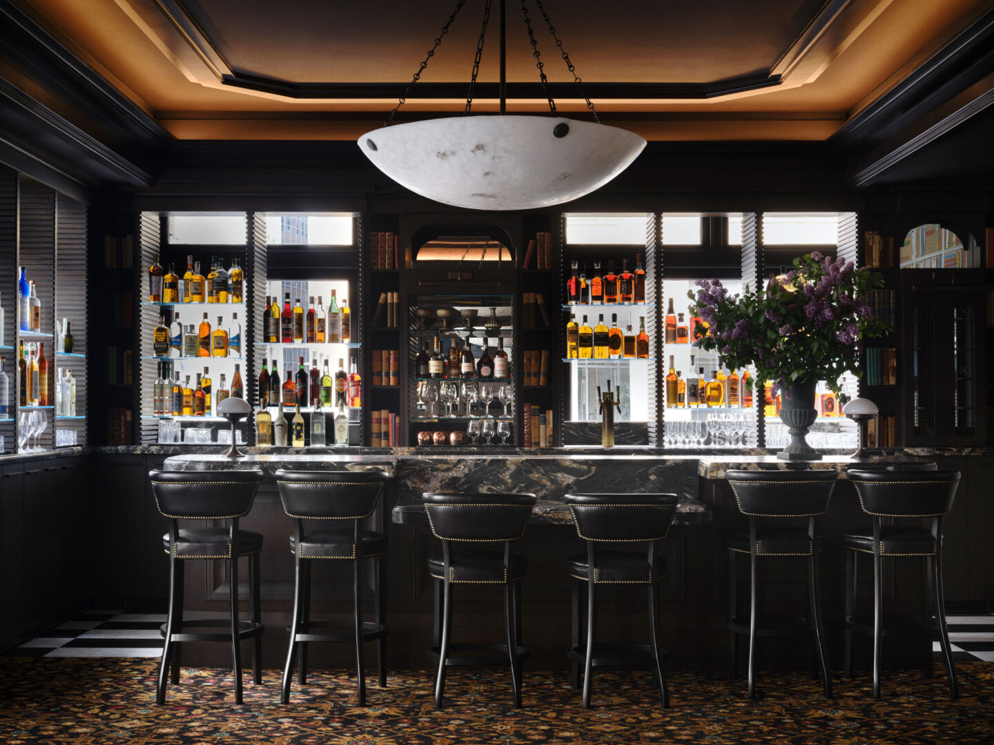 Designer: Jon de la Cruz (DLC ID) | Photographer: Douglas Friedman | Material: Belvedere Leather Slab