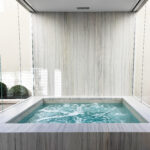 Architect, Designer & Builder: PPG | Material: Nestos Beige Slab