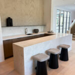 Architect, Designer & Builder: PPG | Materials: Dama Bianca & Creme Du Provence Fluted Tile Slab