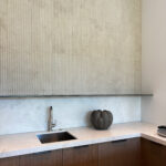 Architect, Designer & Builder: PPG | Materials: Dama Bianca & Creme Du Provence Fluted Tile