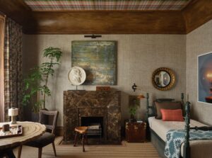 Designer: Jeffrey Neve Interior Design | Photographer: R. Brad Knipstein | Contractor: Murphy McKenna Construction | Material: Emperador Dark Marble