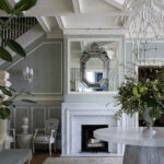 Designer: Kendall Wilkinson Design | Photographer: Paul Dyer | Contractor: Cook Construction | Material: Bianco Carrara Marble Slab