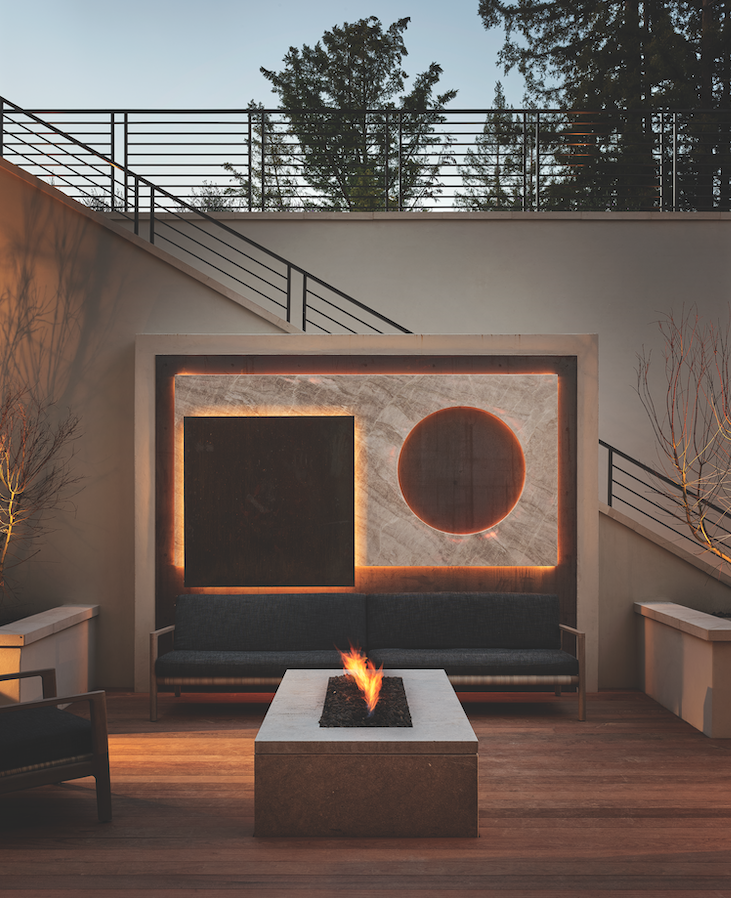 Architect, Designer & Builder: PPG | Photographer: R. Brad Knipstein Photography | Material: Taj Mahal