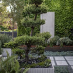 Designer: Martinelli Design | Photographer: Paul Dyer | Young and Burton | Materials: Ceppo Di Gre Limestone, Seville Limestone, Como Taupe Limestone, Indiana Limestone, Ivory & Silver Travertine Veneer