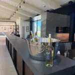 Architects: Aidlan Darling , BAR Architects, LA: Surface Design | Designer: BAMO | Builder: Cello Maudru Construction | Material: Pietro del Cardozo Limestone Slab