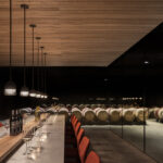 Architects: Aidlan Darling , BAR Architects, LA: Surface Design | Designer: BAMO | Builder: Cello Maudru Construction | Photographer: Adam Potts | Material: Calacatta Caldia Marble Honed & Chiseled Slab